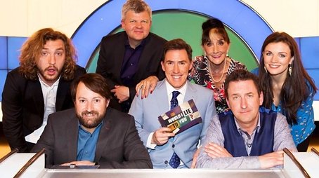 Adrian Chiles, Seann Walsh, Aisling Bea and June Brown (2015) - Episode 8 poster and promotional image