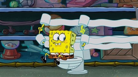 Bob Esponja Calça Quadrada1014