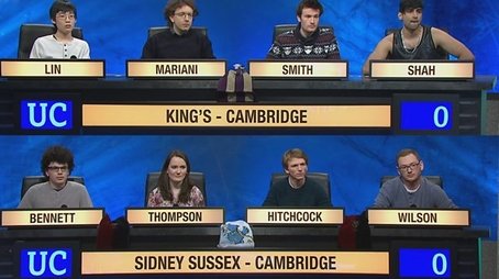 King's College, Cambridge v Sidney Sussex College, Cambridge (2015) - Episode 9 poster and promotional image