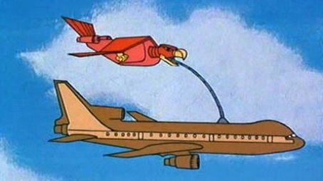 The Blue Falcon vs. the Red Vulture (1976) - Episode 26 poster and promotional image