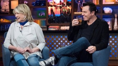 Seth MacFarlane & Martha Stewart (2017) - Episode 145 poster and promotional image