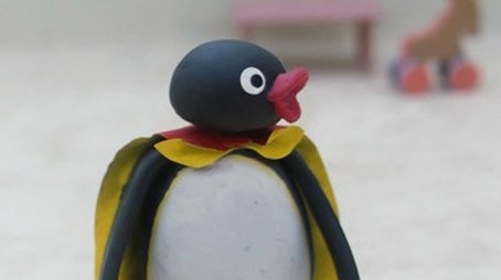 Pingu spielt Supermann