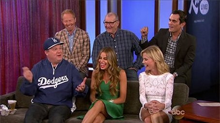 The cast of “Modern Family”; KoЯn (2013) - Episode 124 poster and promotional image