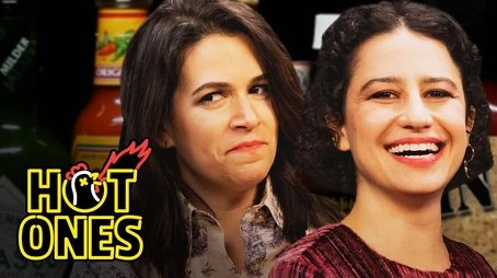 Abbi and Ilana of Broad City Go Numb While Eating Spicy Wings (2019) - Episode 2 poster and promotional image