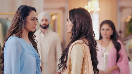 Sahiba Speaks up for Angad. (2023) - Episode 122 poster and promotional image