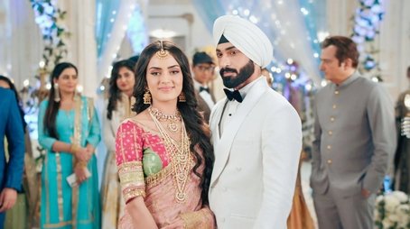 Sahiba, Angad's Grand Reception. (2023) - Episode 76 poster and promotional image
