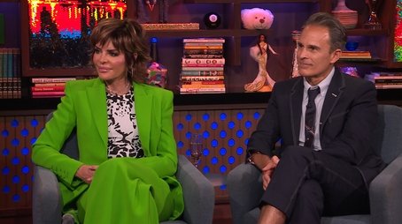 Lisa Rinna and Gary Janetti (2021) - Episode 138 poster and promotional image