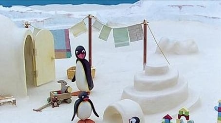 Pingu räumt auf
