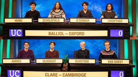 Balliol College, Oxford v Clare College, Cambridge (2020) - Episode 6 poster and promotional image