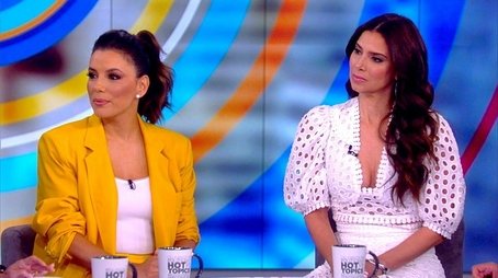 Eva Longoria and Roselyn Sánchez (2019) - Episode 180 poster and promotional image
