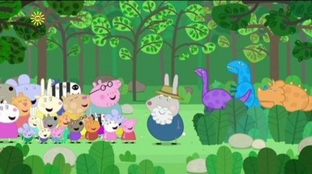 Grampy Rabbit's Dinosaur Park (2011) - Episode 16 poster and promotional image