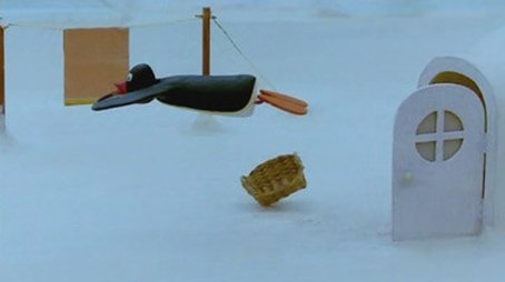Pingu ärgert den Nachbarn