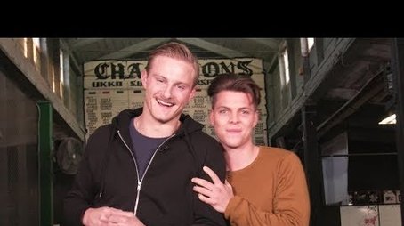 Axe Throwing with Alexander Ludwig (2019) - Episode 18 poster and promotional image