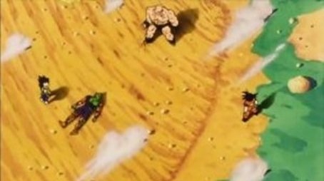 Der Kampf gegen Nappa