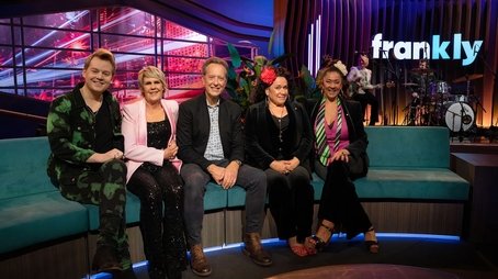 Richard E Grant, Joel Creasey, Vika and Linda Bull (2022) - Episode 8 poster and promotional image