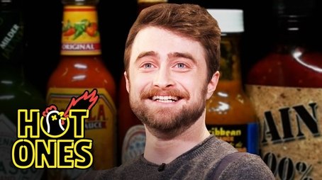 Daniel Radcliffe Catches a Head Rush While Eating Spicy Wings (2020) - Episode 10 poster and promotional image