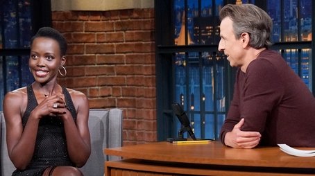 Lupita Nyong'o, Ebon Moss-Bachrach (2024) - Episode 113 poster and promotional image