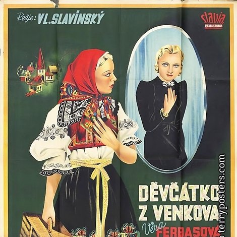 Děvčátko z venkova