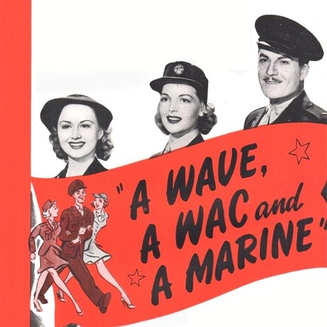 A Wave, a WAC and a Marine