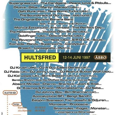 Rammstein: Live at Hultsfred Festival, Sweden 1997