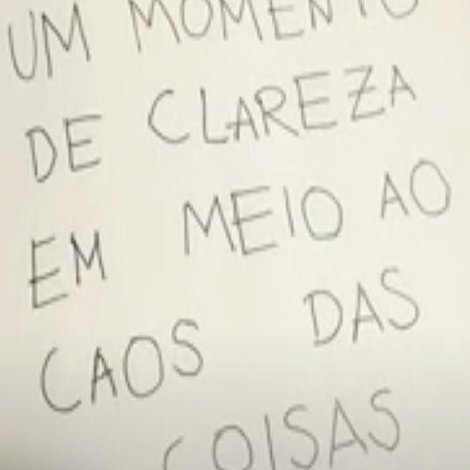 Um Momento de Clareza em Meio ao Caos das Coisas