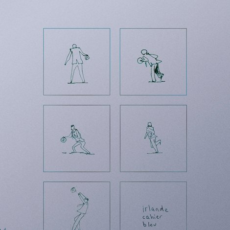irlande cahier bleu
