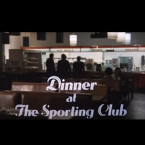 Dinner at the Sporting Club