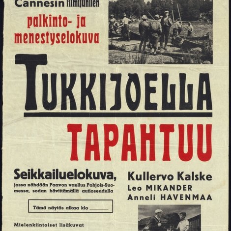 Tukkijoella tapahtuu