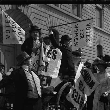 Den moderna suffragetten