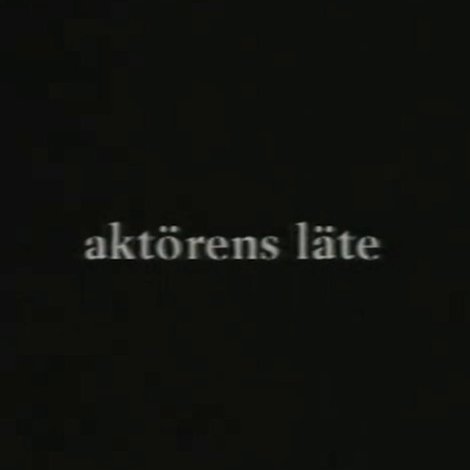 Aktörens läte
