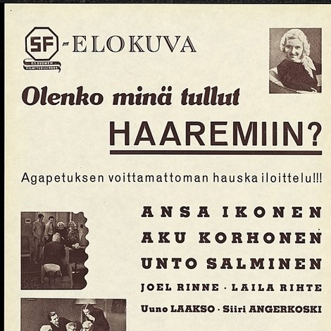Olenko minä tullut haaremiin