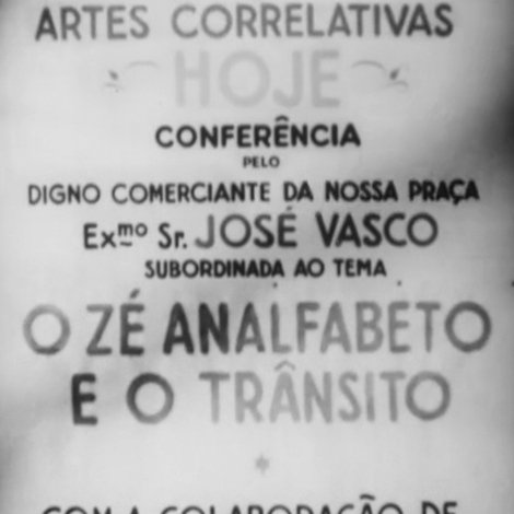 O Zé Analfabeto e o Trânsito