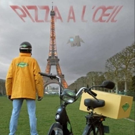 Pizza à l'oeil