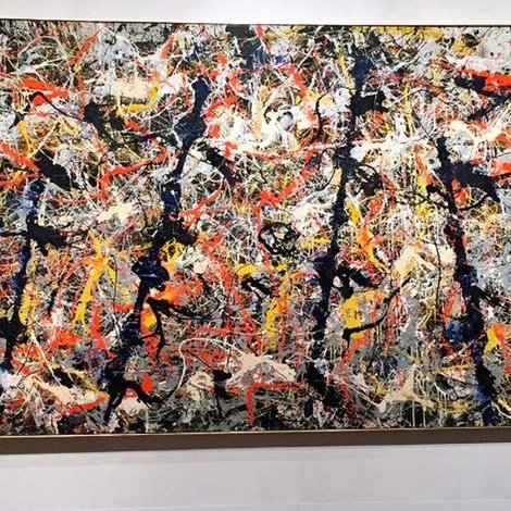 Jackson Pollock: Blue Poles