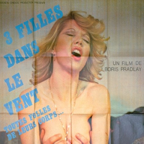 Trois filles dans le vent