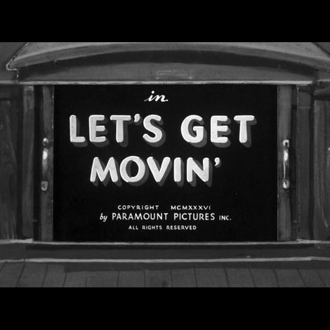 Let's Get Movin'