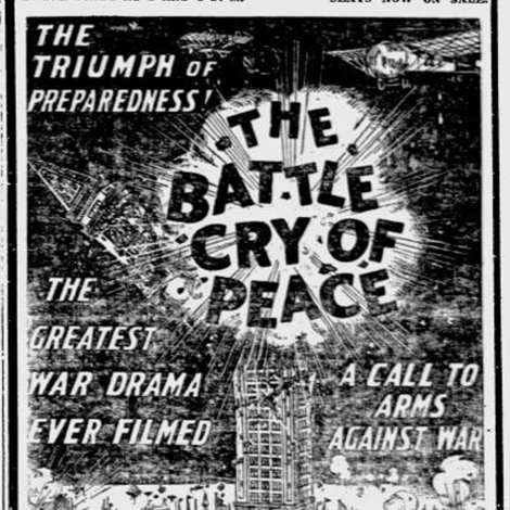 The Battle Cry of Peace