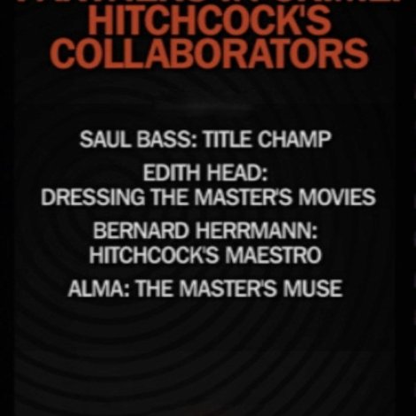 Partners in Crime: Hitchcock's Collaborators