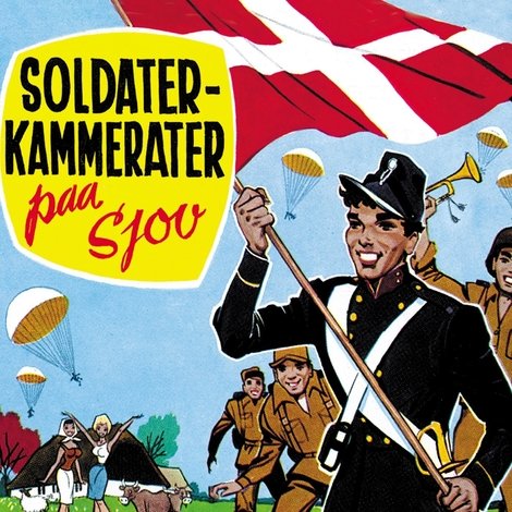 Soldaterkammerater på sjov