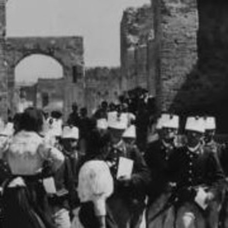 Neapolitan Dance at the Ancient Forum of Pompeii