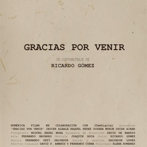 Gracias por venir