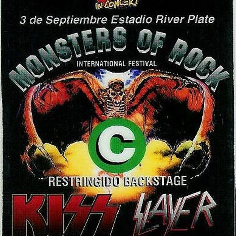 Black Sabbath. River Plate Stadium Buenos Aries 1994