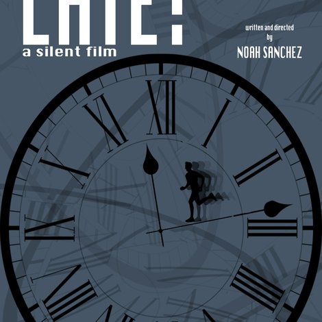 LATE! A silent film