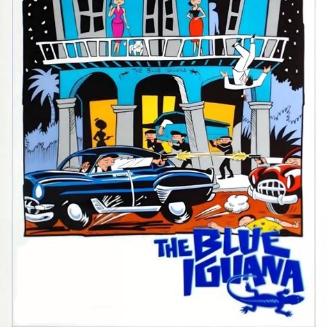 The Blue Iguana
