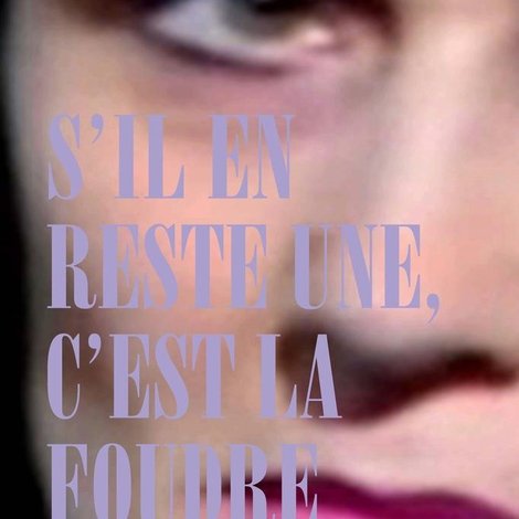 S'il en reste une, c'est la foudre