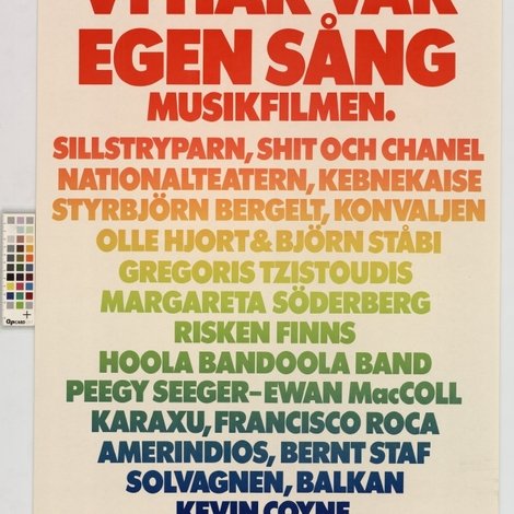 Vi har vår egen sång - musikfilmen