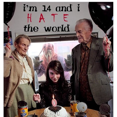 I'm 14 and I Hate the World