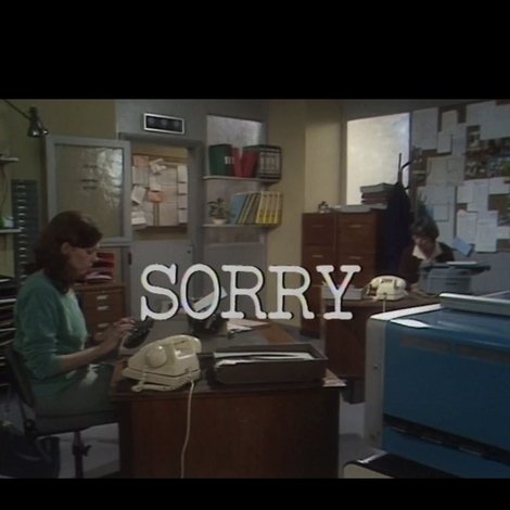 Sorry