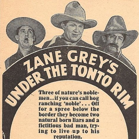 Under the Tonto Rim
