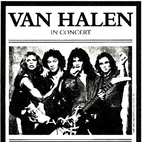Van Halen: Oakland, CA @ Oakland Arena 1981